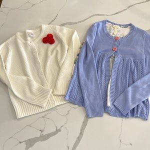 Matilda Jane and Gymboree Cardigans size 12